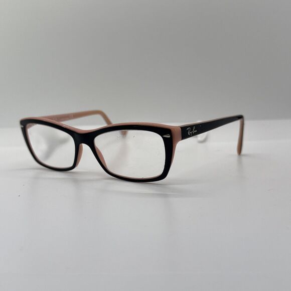 Ray-Ban Accessories - Ray-Ban RB5255 5024 Eyeglasses Frames Black Pink Full Rim 53-16-135